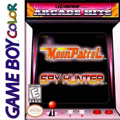 Cover Moon Patrol & Spy Hunter for Game Boy Color